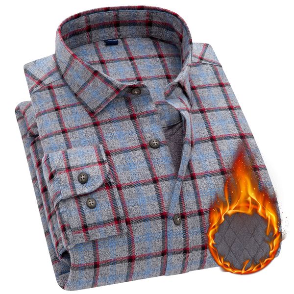 2021 men winter new products cashmere warm 100% cotton casual business plus veet thick long sleeved plaid shirt jiyx, White;black
2021 men winter new products cashmere warm 100% cotton casual business plus veet thick long sleeved plaid shirt jiyx, White;black
