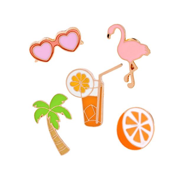 flamingo tree cactus enamel pins love glasses orange juice cartoon brooches denim jackets lapel pin button badge jewelry gifts, Blue
flamingo tree cactus enamel pins love glasses orange juice cartoon brooches denim jackets lapel pin button badge jewelry gifts, Blue