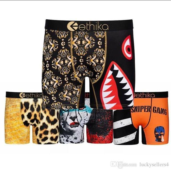 new men's ethika bright printed underwear briefs flat angle short customized logo elastic belt men's breathable underwear mixed ex, White;black
new men's ethika bright printed underwear briefs flat angle short customized logo elastic belt men's breathable underwear mixed ex, White;black