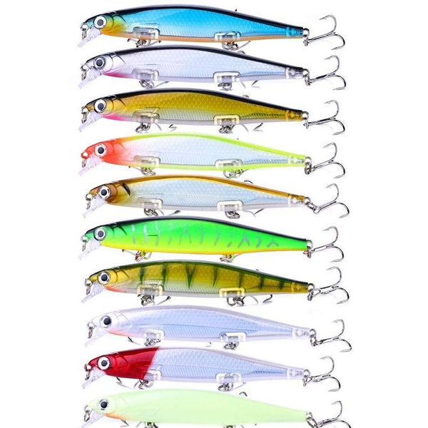 10pcs isca artificial hard bait 11cm 13g wobbler laser minnow fishing lures swimbait pesca tackle w qylhko
10pcs isca artificial hard bait 11cm 13g wobbler laser minnow fishing lures swimbait pesca tackle w qylhko
