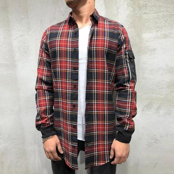 casual vintage plaid men shirt long sleeve autumn winter korean collar button check print loose men clothing softb501, White;black
casual vintage plaid men shirt long sleeve autumn winter korean collar button check print loose men clothing softb501, White;black