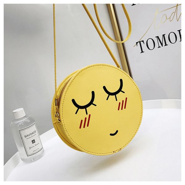 pu women's new cartoon shoulder baground smiling face bag women's single shoulder messenger cute girl mini round bag zl4f7
pu women's new cartoon shoulder baground smiling face bag women's single shoulder messenger cute girl mini round bag zl4f7