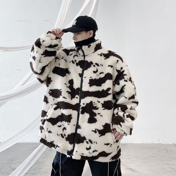 men's cotton-padded clothing 2020 autumn winter new cow printed cotton-padded clothing casual fashion youth men's1, Black
men's cotton-padded clothing 2020 autumn winter new cow printed cotton-padded clothing casual fashion youth men's1, Black
