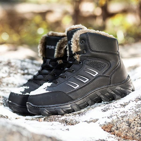 nine o'clock outdoor men hiking boots mountaineering high-non-slip botas winter warm plush lining male trekking sport shoes
nine o'clock outdoor men hiking boots mountaineering high-non-slip botas winter warm plush lining male trekking sport shoes