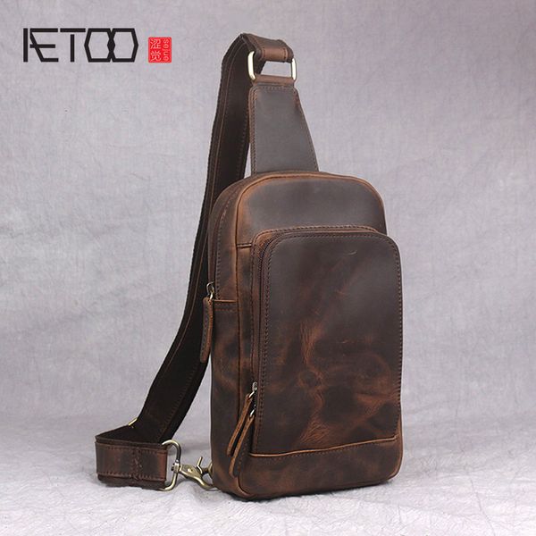hbp aetoo mad horse leather men's chest bag, handmade head layer cowhide chest bag, leather retro casual outdoor men's bag
hbp aetoo mad horse leather men's chest bag, handmade head layer cowhide chest bag, leather retro casual outdoor men's bag