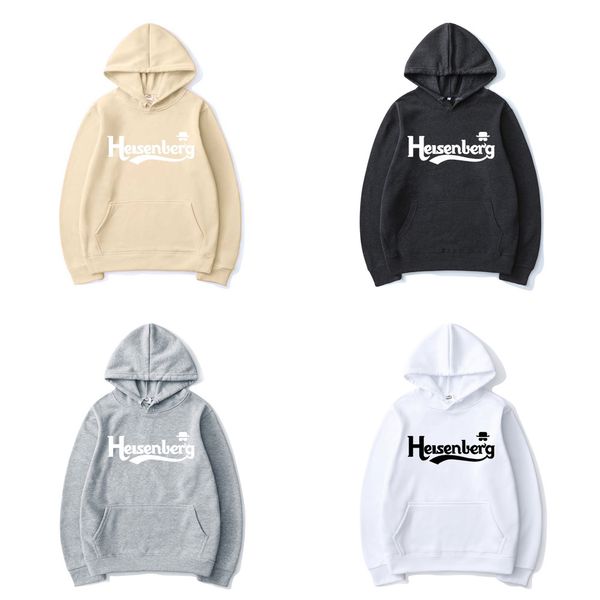 breaking bad tv series hoodies heisenberg letter print hooded sweatshirt men women sport casual streetwear hoodie pullover y1224, Black 
breaking bad tv series hoodies heisenberg letter print hooded sweatshirt men women sport casual streetwear hoodie pullover y1224, Black