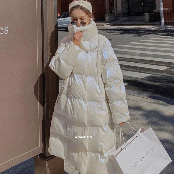 2020 oversize winter women's coat warm waterproof glossy parka women plus size harajuku long women's down cotton jacket my881, Black
2020 oversize winter women's coat warm waterproof glossy parka women plus size harajuku long women's down cotton jacket my881, Black