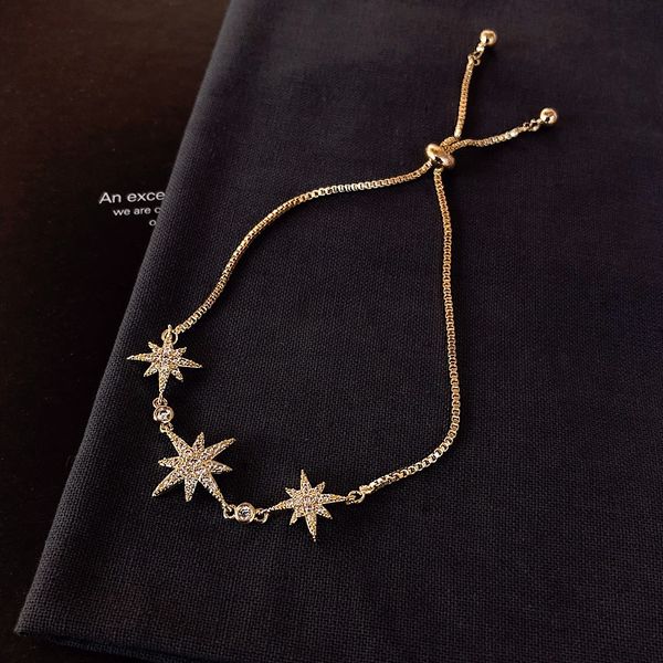 korean version of mori simple student bracelet alloy inlaid with diamond bracelet diamondstar diamondstars adjustable string ins net red acc, Golden;silver
korean version of mori simple student bracelet alloy inlaid with diamond bracelet diamondstar diamondstars adjustable string ins net red acc, Golden;silver