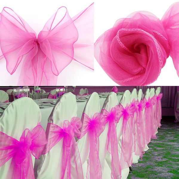 100pcs/set organza chair sashes wedding chair knot cover decoration chairs bow band belt ties for weddings qylioj
100pcs/set organza chair sashes wedding chair knot cover decoration chairs bow band belt ties for weddings qylioj