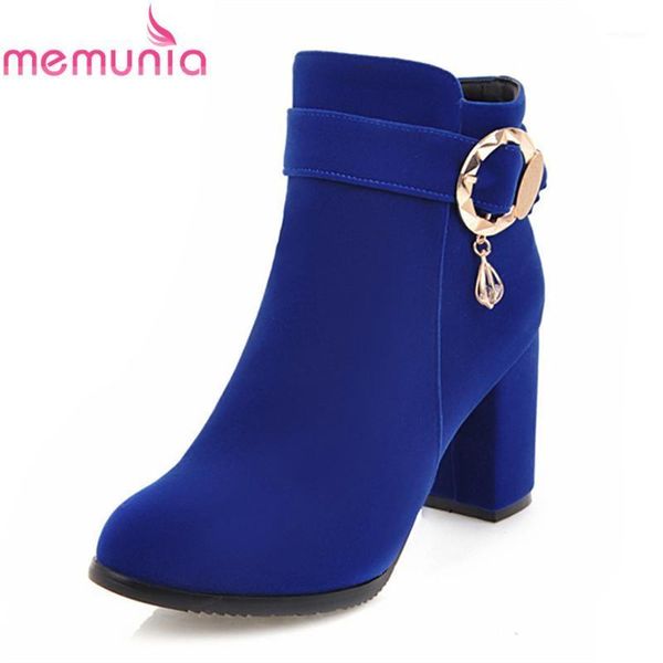 memunia new 2020 arrival fashion boots round toe thick high heels boots zip metal decoration women party ankle1, Black
memunia new 2020 arrival fashion boots round toe thick high heels boots zip metal decoration women party ankle1, Black