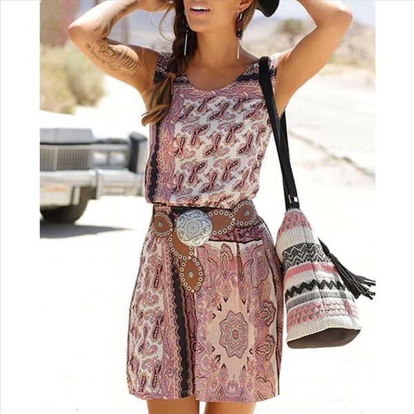 2020 paisley mix print dresses women summer o-neck wide straps sleeveless back hollow out elastic waist beach style mini dress, Black;gray
2020 paisley mix print dresses women summer o-neck wide straps sleeveless back hollow out elastic waist beach style mini dress, Black;gray