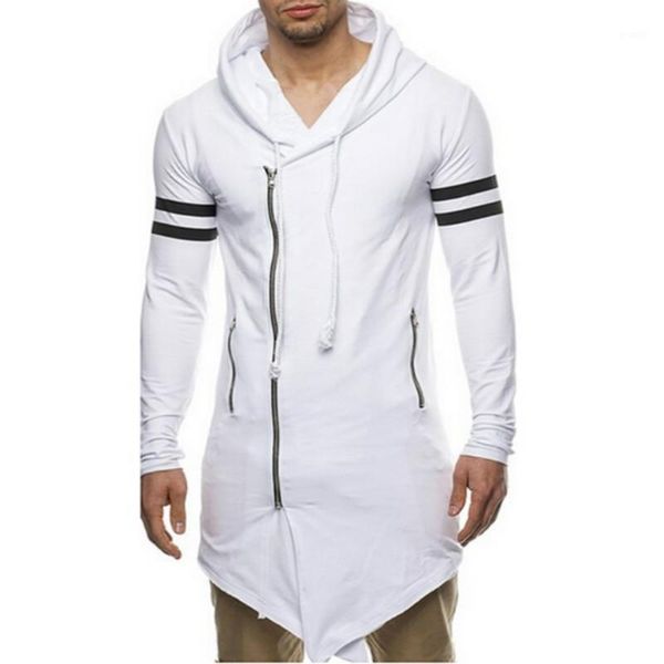 asian size fashion men's long black asymmetry zipper hooded t shirt men's with side zip longline hip hop streetwear shirt1, White;black
asian size fashion men's long black asymmetry zipper hooded t shirt men's with side zip longline hip hop streetwear shirt1, White;black