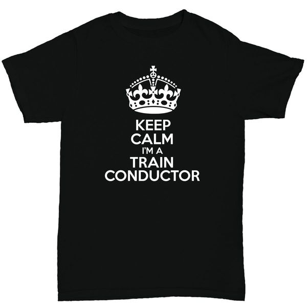 keep calm i'm a train conductor t shirt funny humour driver print t shirt short sleeve tshirt homme sport hooded sweatshirt hoodie
keep calm i'm a train conductor t shirt funny humour driver print t shirt short sleeve tshirt homme sport hooded sweatshirt hoodie