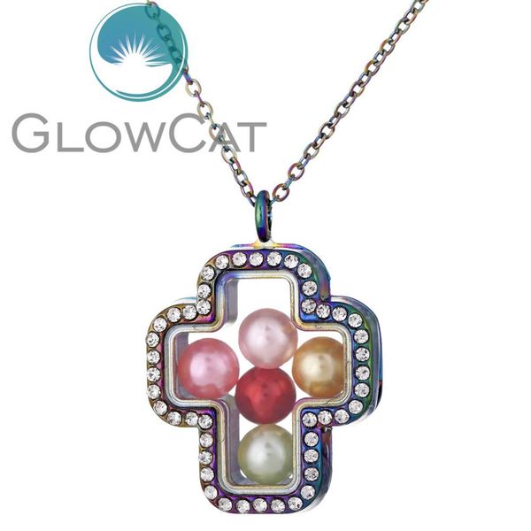 c1392 cross can open head magnetic living memory glass with rhinestone locket pearl cage floating pendant charm necklace sqcloe new_dhbest, Silver
c1392 cross can open head magnetic living memory glass with rhinestone locket pearl cage floating pendant charm necklace sqcloe new_dhbest, Silver