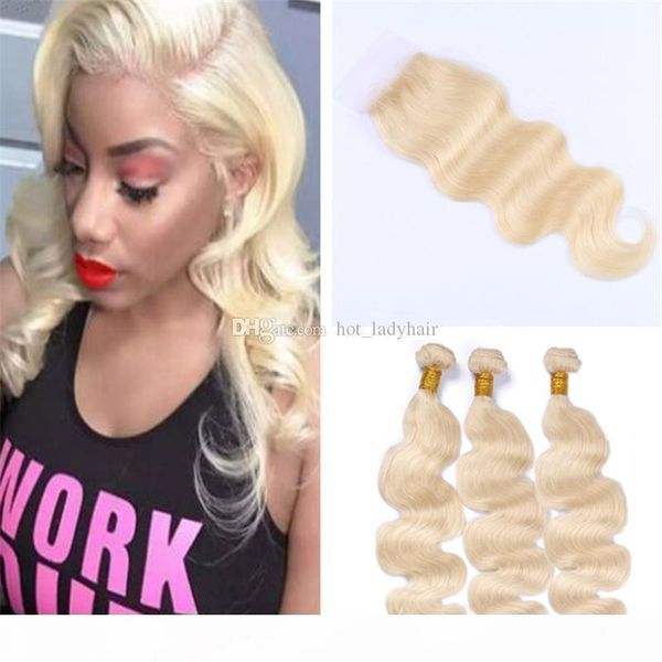 platinum blonde human hair lace closure with bundles body wave wavy 613 blonde virgin indian hair weaves with closure 4pcs lot, Black;brown
platinum blonde human hair lace closure with bundles body wave wavy 613 blonde virgin indian hair weaves with closure 4pcs lot, Black;brown