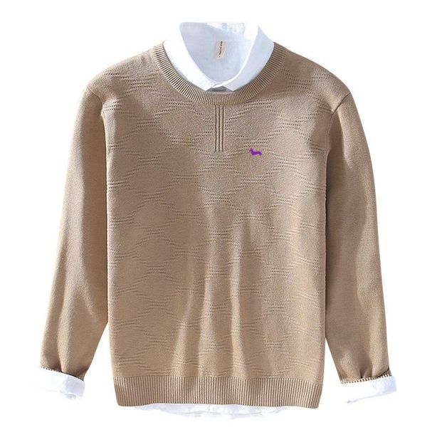 men's sweaters 2021 faction knitted solid casual men harmont embroidered puppy sweater fashion mens, White;black
men's sweaters 2021 faction knitted solid casual men harmont embroidered puppy sweater fashion mens, White;black