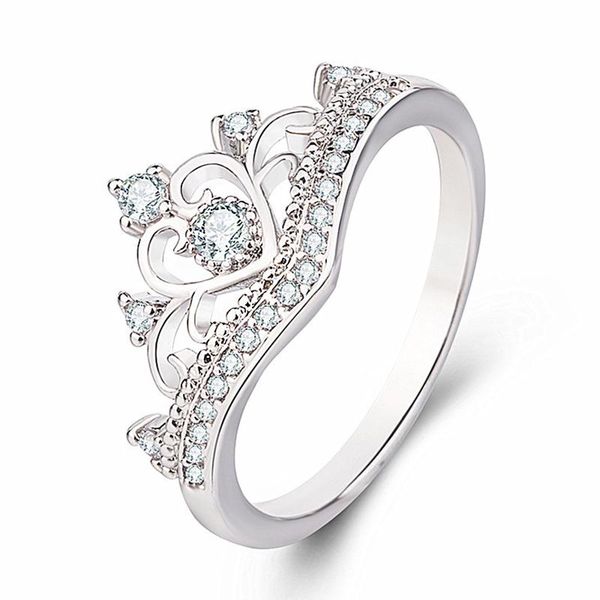 cluster rings trendy luxury elegant crown jewelry for women fashion engagement woman crystal zircon ring romantic valentine's gifts, Golden;silver
cluster rings trendy luxury elegant crown jewelry for women fashion engagement woman crystal zircon ring romantic valentine's gifts, Golden;silver