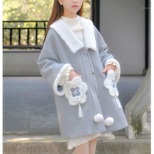 sweet long coat women elegant winter warm wool coat female casual kawaii japanese style chic coats and jackets women 2020 new1, Black
sweet long coat women elegant winter warm wool coat female casual kawaii japanese style chic coats and jackets women 2020 new1, Black
