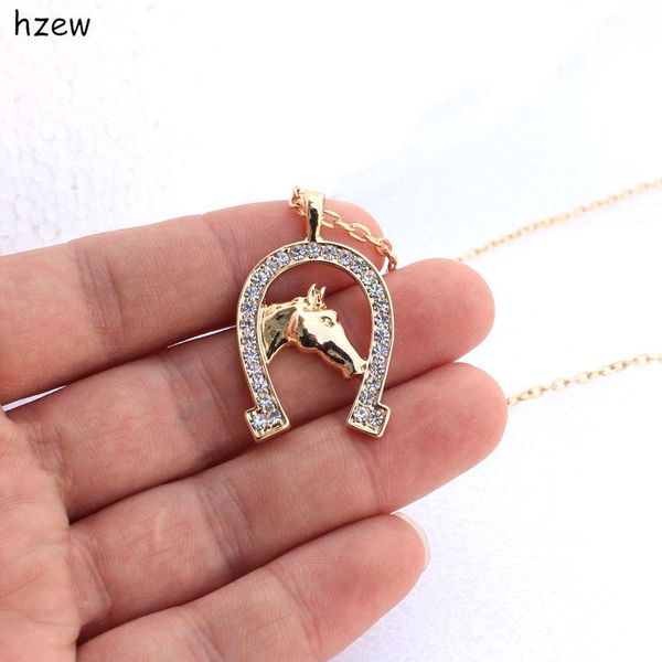 hzew fashion horseshoe horse crystal horse necklace cute brand pendant necklace gift necklaces, Silver
hzew fashion horseshoe horse crystal horse necklace cute brand pendant necklace gift necklaces, Silver