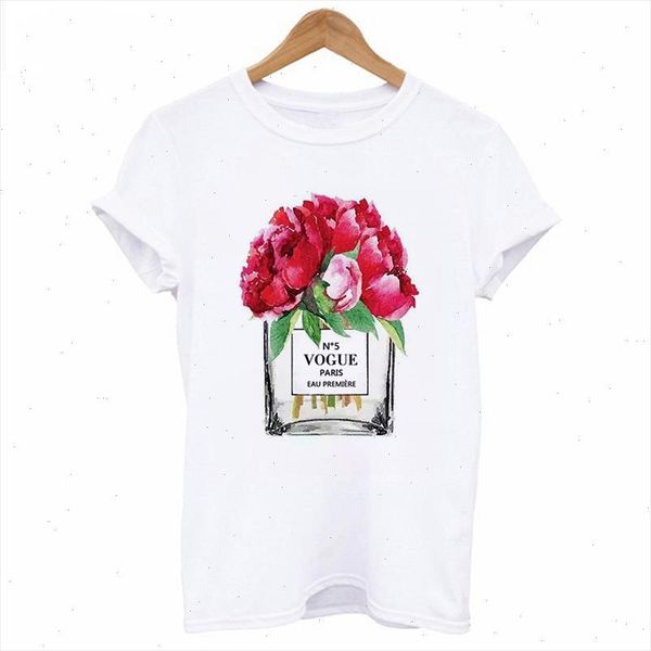 t shirt womens vogue perfume printed t shirt harajuku aesthetics female clothing fashion short sleeve tee, White
t shirt womens vogue perfume printed t shirt harajuku aesthetics female clothing fashion short sleeve tee, White