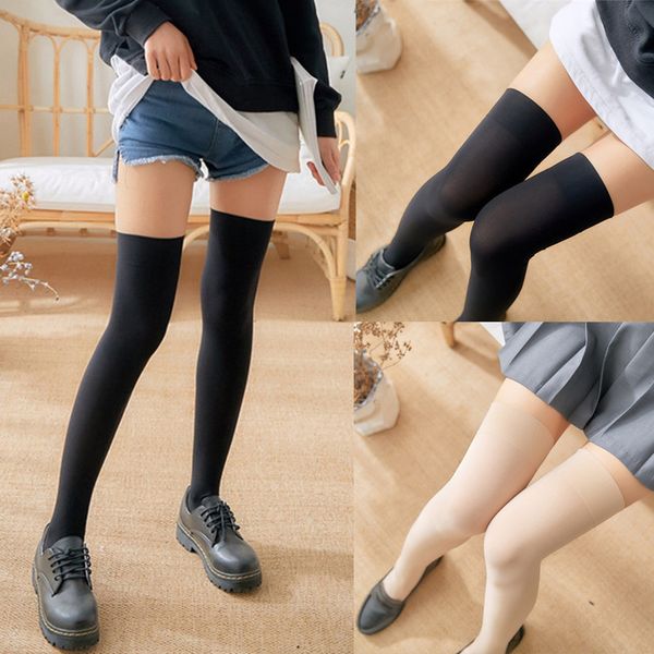 1 pair fashion thigh over knee girls womens solid socks black white stockings, Red;black
1 pair fashion thigh over knee girls womens solid socks black white stockings, Red;black