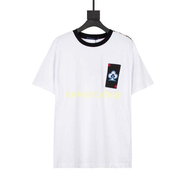eu size xs- 2021 designer luxury mens tshirt tee t shirt fashion embroidery heart summer high street crew neck breathable t-shirt, White;black
eu size xs- 2021 designer luxury mens tshirt tee t shirt fashion embroidery heart summer high street crew neck breathable t-shirt, White;black