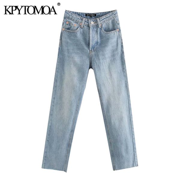 kpytomoa women 2020 chic fashion high waist straight jeans vintage buttons fly pockets denim pants female ankle trousers jean 1017, Blue
kpytomoa women 2020 chic fashion high waist straight jeans vintage buttons fly pockets denim pants female ankle trousers jean 1017, Blue