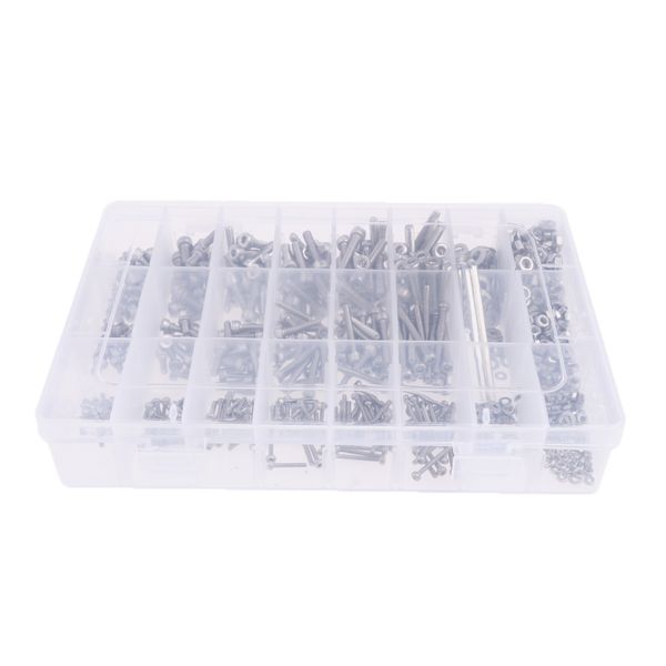 m2 m3 m4 шестигранником болты винты гайки шайбы ключи ассортимент kit 
m2 m3 m4 шестигранником болты винты гайки шайбы ключи ассортимент kit