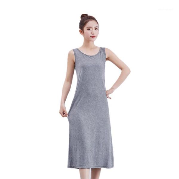 women's sleepwear 2021 women's night dress long basic nightwear sleeveless sleep shirt modal nightgown summer casual nighty one si, Black;red
women's sleepwear 2021 women's night dress long basic nightwear sleeveless sleep shirt modal nightgown summer casual nighty one si, Black;red