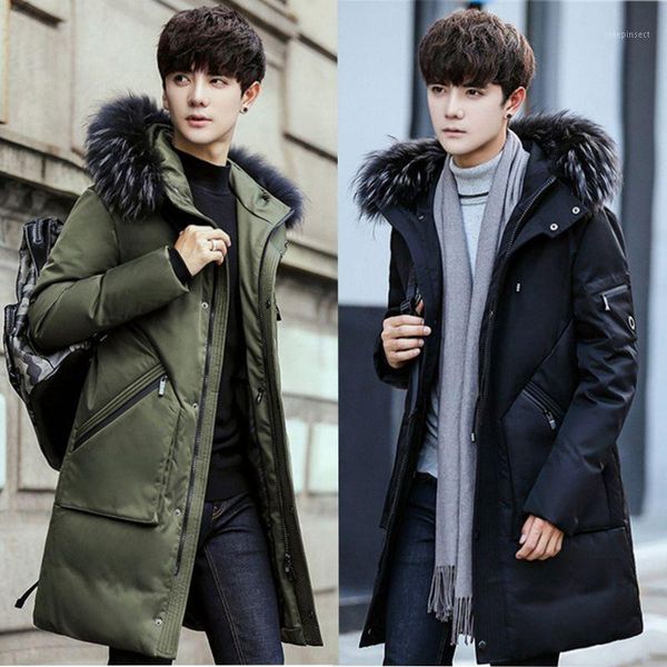 boutique winter men coats long thickening in heavy hair collar hooded young men's wear warm coat factory outlet1, Black
boutique winter men coats long thickening in heavy hair collar hooded young men's wear warm coat factory outlet1, Black