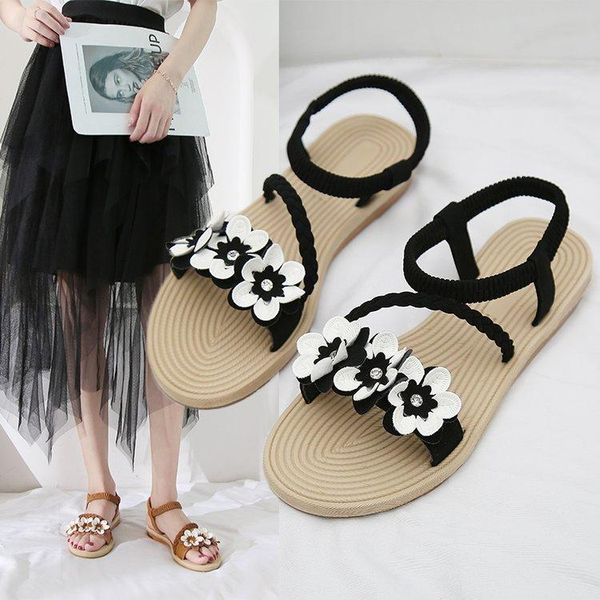 female trends sandals summer women flat british wind straw thick-soled casual roman fragrance designer shoes star, Black
female trends sandals summer women flat british wind straw thick-soled casual roman fragrance designer shoes star, Black