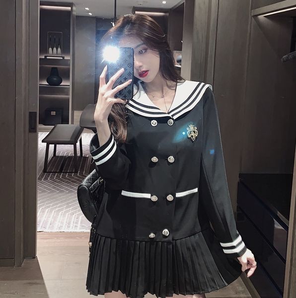 nsbcn women'sstyle dress black long sleeve dress temperament autumn wardrobe new wardrobe french housekeeper in 2020 sxcbz, Black;gray
nsbcn women'sstyle dress black long sleeve dress temperament autumn wardrobe new wardrobe french housekeeper in 2020 sxcbz, Black;gray