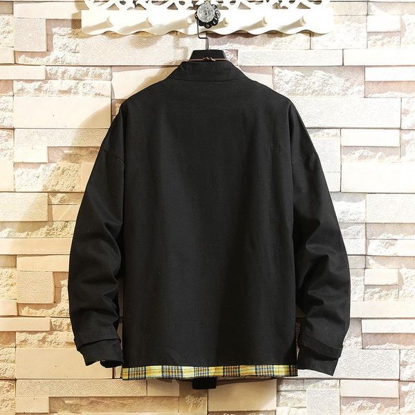 2019 spring contrast color jacket men plus-sized large size loose-fit coat fat clothes korean-style trend casual men's wear1, Black;brown
2019 spring contrast color jacket men plus-sized large size loose-fit coat fat clothes korean-style trend casual men's wear1, Black;brown