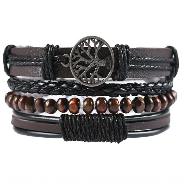 multi layer three piece hand leather woven bracelet and peace tree life tree genuine leather bracelet yuwo4, Golden;silver
multi layer three piece hand leather woven bracelet and peace tree life tree genuine leather bracelet yuwo4, Golden;silver