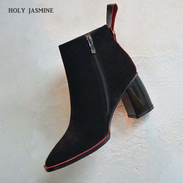 новые женщины boots 2020 осень и зима kid suede ретро высокий каблук ботильоны plus короткие плюшевые подкладка высокий (5см-8 см) zipper ре, Black
новые женщины boots 2020 осень и зима kid suede ретро высокий каблук ботильоны plus короткие плюшевые подкладка высокий (5см-8 см) zipper ре, Black