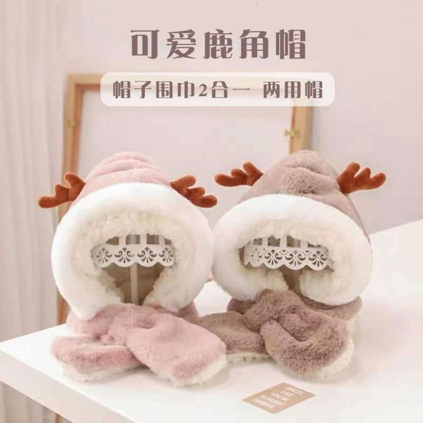 cute thick ear cap baby winter antler children's hat men's and women's scarf plush e8u5, Red;brown
cute thick ear cap baby winter antler children's hat men's and women's scarf plush e8u5, Red;brown