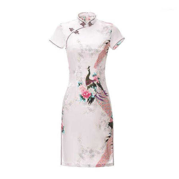 oversize 3xl lady cheongsam white peacock&flower qipao traditioanl casual dress for women mandarin collar chinese dresses1, Red
oversize 3xl lady cheongsam white peacock&flower qipao traditioanl casual dress for women mandarin collar chinese dresses1, Red