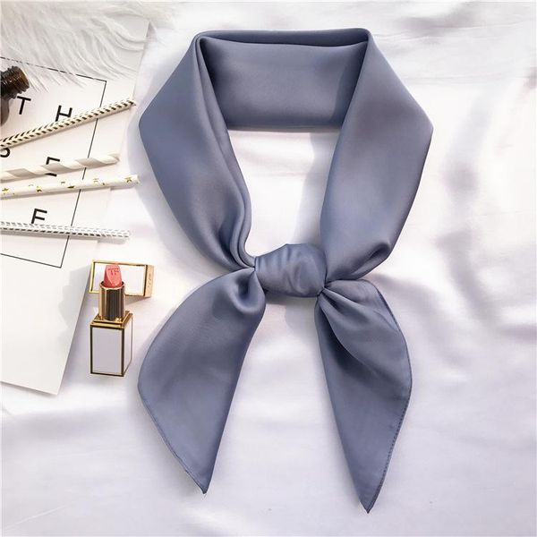 70cm small silk scarf men and women black square scarf custom new solid color small square scarf wmtgub bdesybag, Blue;gray
70cm small silk scarf men and women black square scarf custom new solid color small square scarf wmtgub bdesybag, Blue;gray
