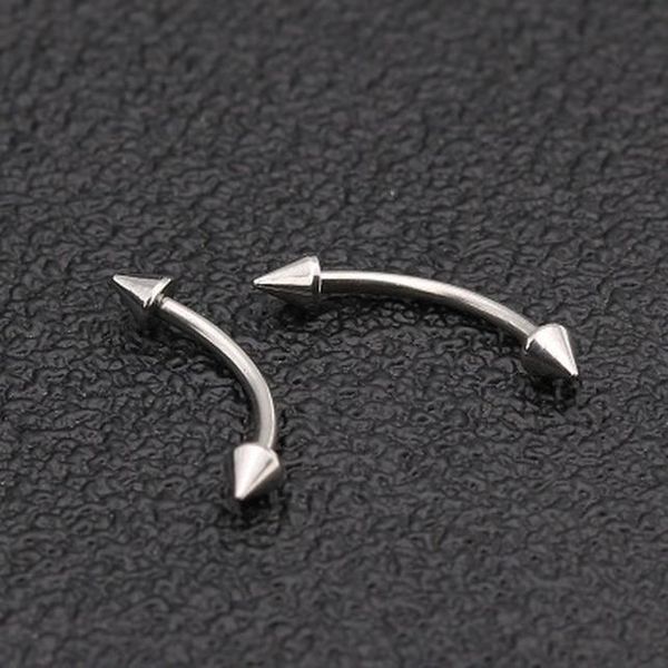 modrsa 2pcs/lot stainless steel body jewelry cone eyebrow ring helix tragus piercing ear eyebrow nose lip piercing ring q sqcqlo, Silver
modrsa 2pcs/lot stainless steel body jewelry cone eyebrow ring helix tragus piercing ear eyebrow nose lip piercing ring q sqcqlo, Silver