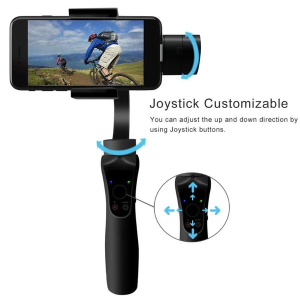 selfie monopods 3 axis handheld gimbal sta bilizer withbluetooth control for smart phone forsmart phones up to 7 inch screens
selfie monopods 3 axis handheld gimbal sta bilizer withbluetooth control for smart phone forsmart phones up to 7 inch screens
