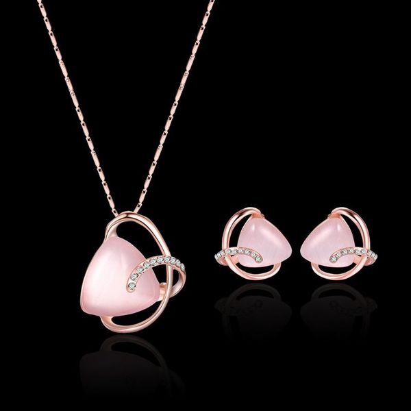 alloy inlaid rhinestone fashion necklace earrings two-piece bridal banquet jewelry gift new, Silver
alloy inlaid rhinestone fashion necklace earrings two-piece bridal banquet jewelry gift new, Silver