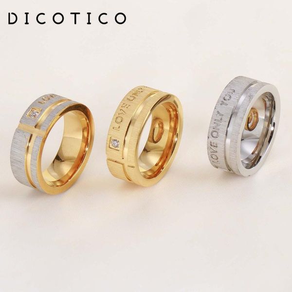 dicotico из нержавеющей стали letter love you only обручальные кольца для мужчин женщин цвета золота новобрачные кольца 2020, Slivery;golden
dicotico из нержавеющей стали letter love you only обручальные кольца для мужчин женщин цвета золота новобрачные кольца 2020, Slivery;golden