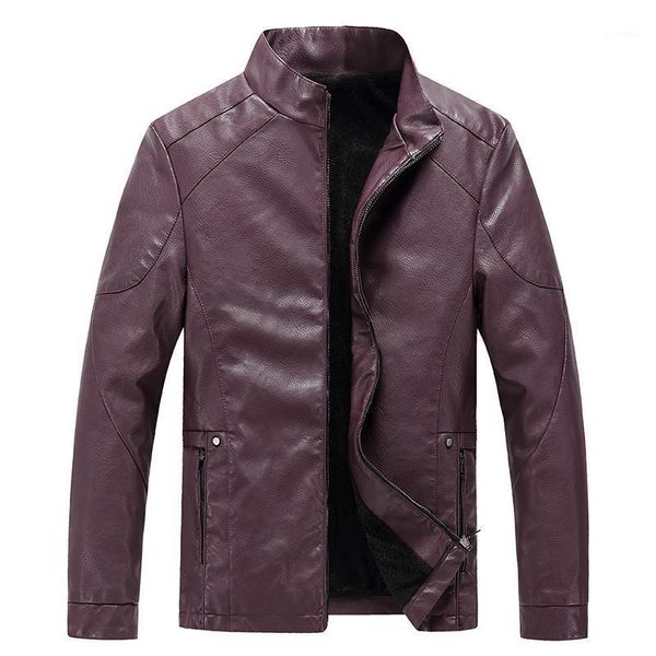 mens jacket 2020 autumn and winter new fashion men's leather jacket stand collar zipper pu leather men1, Black
mens jacket 2020 autumn and winter new fashion men's leather jacket stand collar zipper pu leather men1, Black