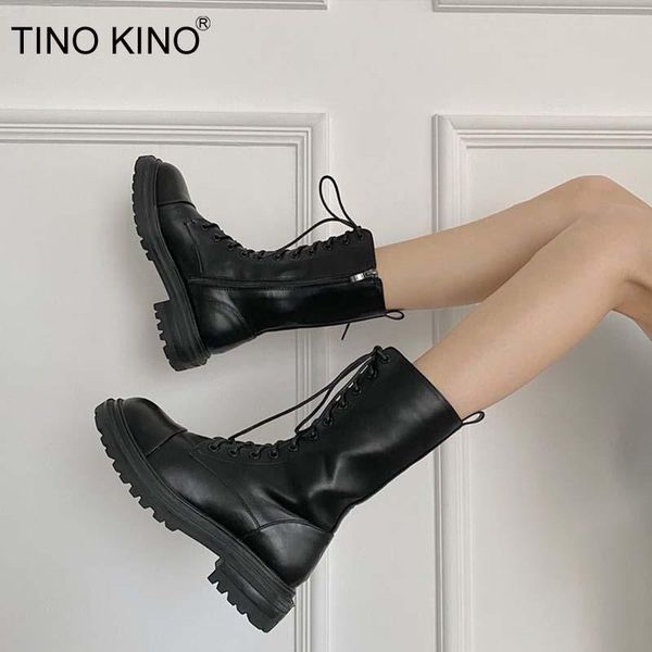 women boots ankle ladies pu leather fashion lace up platform boots female zipper cone heel shoes women cool platform shoe, Black
women boots ankle ladies pu leather fashion lace up platform boots female zipper cone heel shoes women cool platform shoe, Black