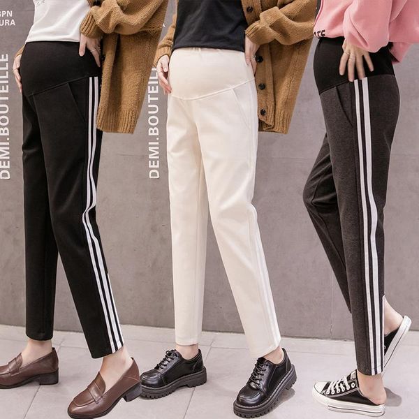 668# autumn winter woolen maternity pants high waist belly casual pants clothes for pregnant women pregnancy straight trousers, White
668# autumn winter woolen maternity pants high waist belly casual pants clothes for pregnant women pregnancy straight trousers, White