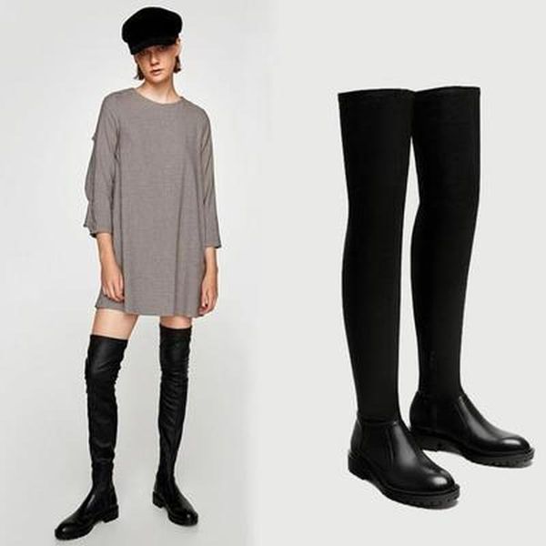 boots txcnmb genuine leather for women over the knee high winter warm shoes woman heels party night club long, Black
boots txcnmb genuine leather for women over the knee high winter warm shoes woman heels party night club long, Black