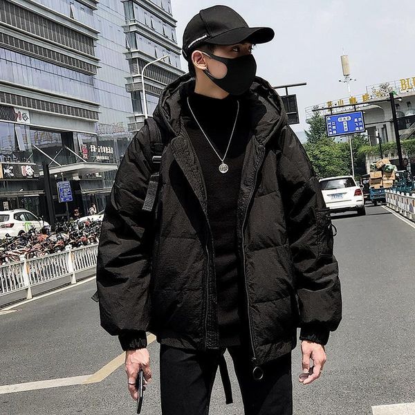 2018 cotton men's winter new thick solid color hooded bread service tide japanese loose korean shirt jacket black m-2xl1
2018 cotton men's winter new thick solid color hooded bread service tide japanese loose korean shirt jacket black m-2xl1