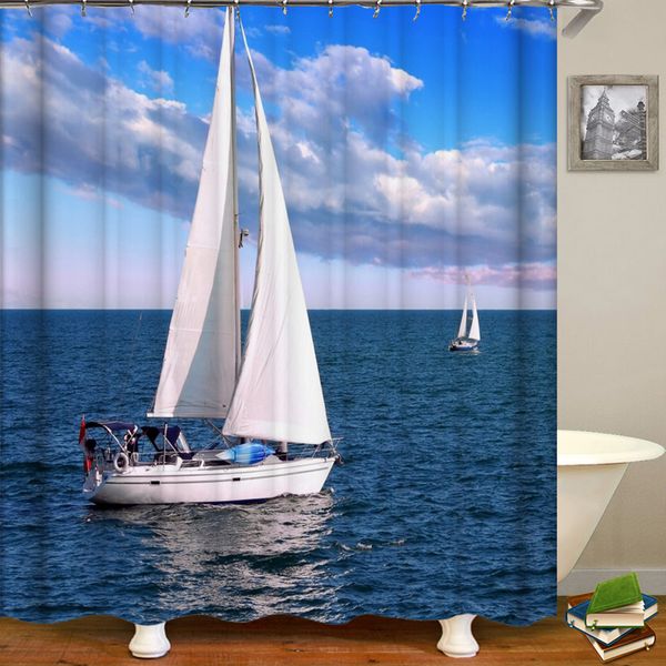 city scene curtain waterproof sailboat bath curtains for bathroom bathtub bathing cover large wide 12pcs hooks shaambada qolka
city scene curtain waterproof sailboat bath curtains for bathroom bathtub bathing cover large wide 12pcs hooks shaambada qolka