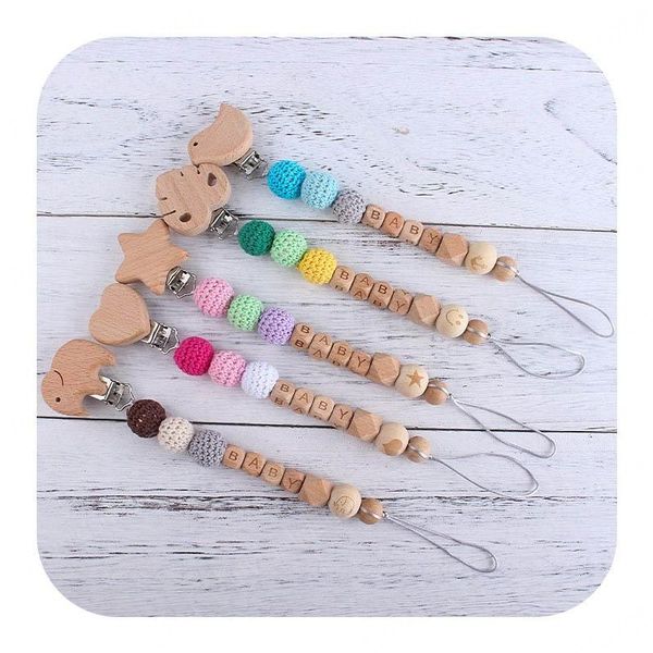 new 2020 diy wood baby pacifier clip chain handwork holder wood beaded pacifier soother holder clip nipple teether newborn gift
new 2020 diy wood baby pacifier clip chain handwork holder wood beaded pacifier soother holder clip nipple teether newborn gift