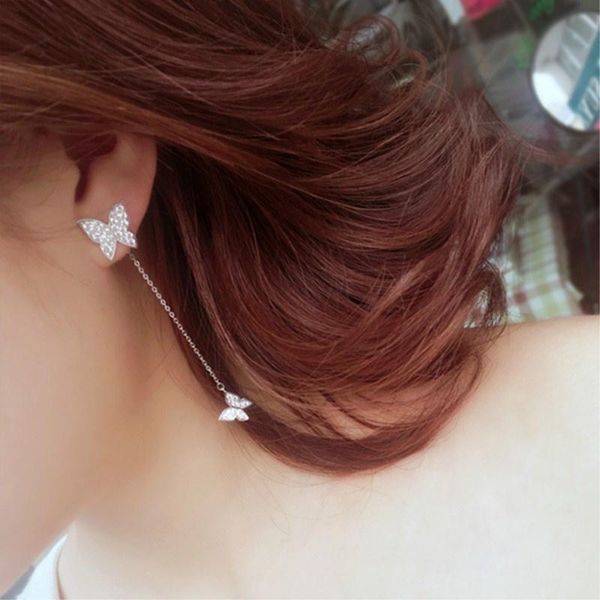 all-match butterfly earrings women long tassel earrings fashion jewery new fashion woman drop, Silver
all-match butterfly earrings women long tassel earrings fashion jewery new fashion woman drop, Silver